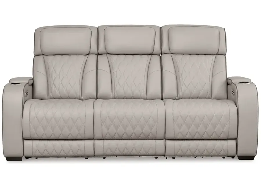 Boyington Power Leather Sofa