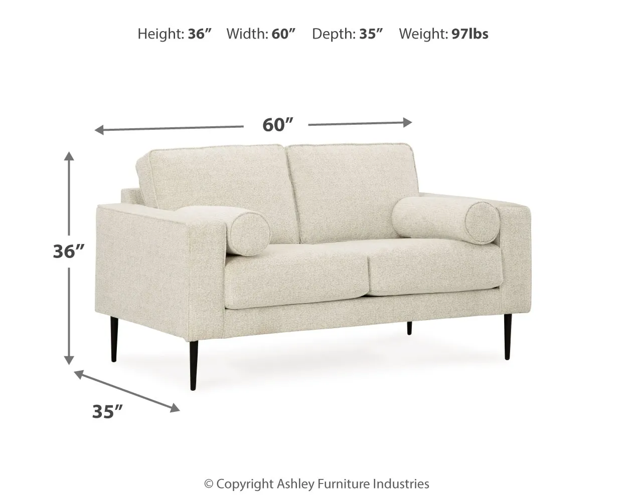 Hazela Loveseat