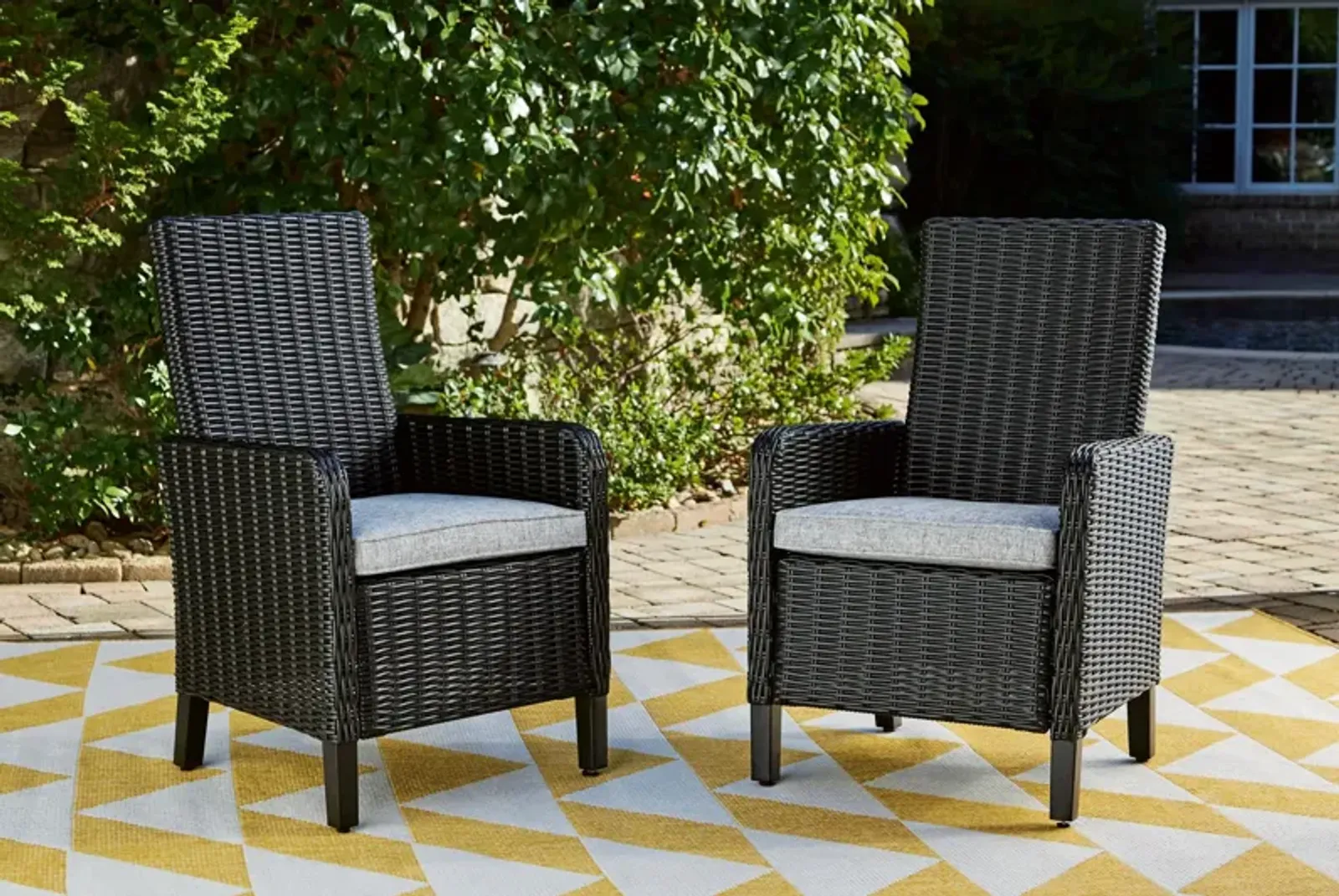 Beachcroft Arm Chair With Cushion (Set Of 2)