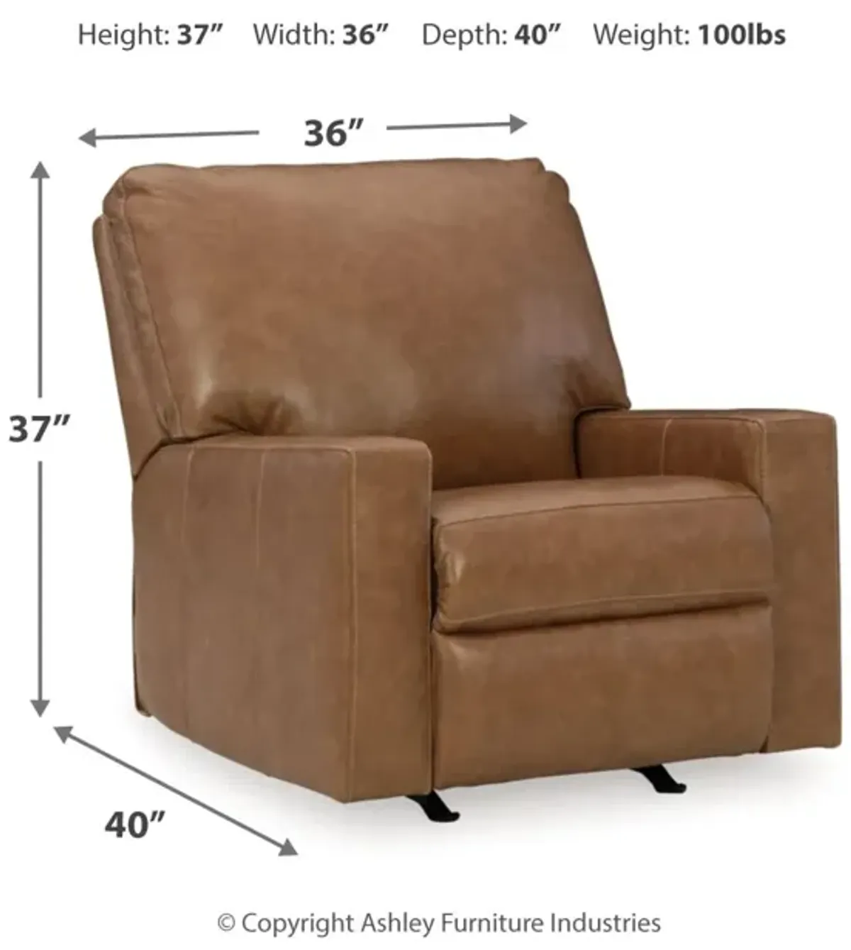 Bolsena Leather Recliner