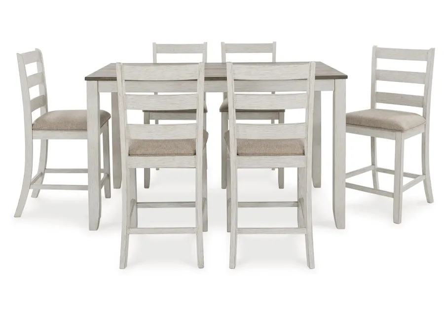 Skempton 7-Pc Counter Height Dining Set