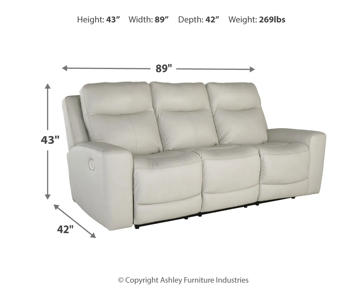 Mindanao Power Reclining Sofa