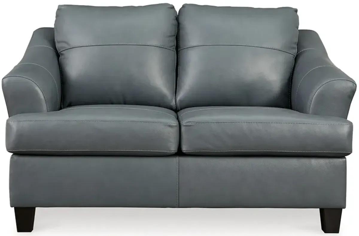 Genoa Leather Loveseat