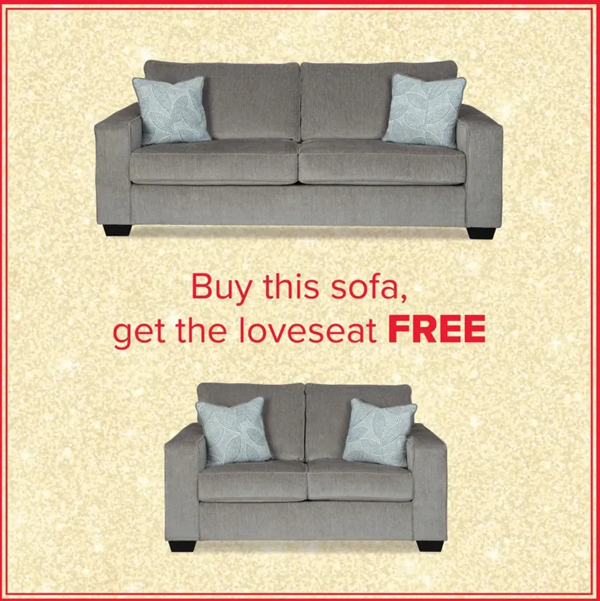 Altari Sofa And Free Loveseat