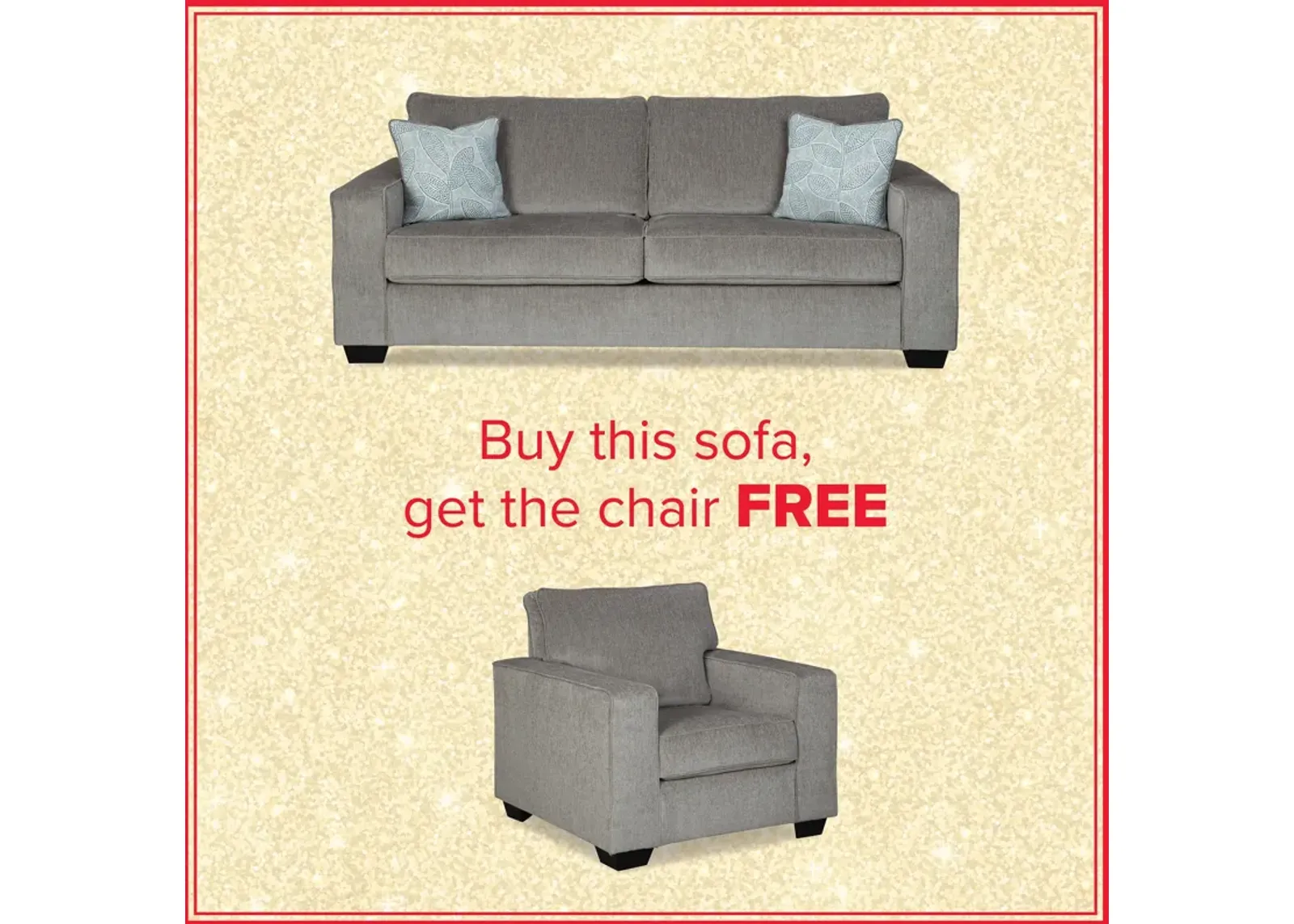 Altari Sofa And Free Chair