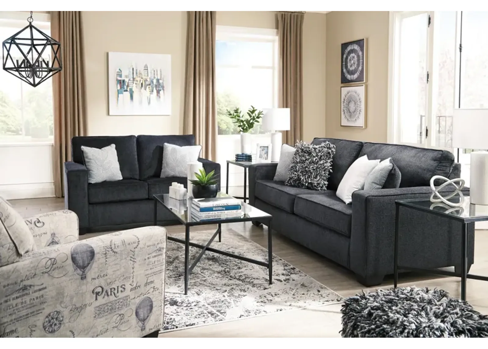 Altari Sofa And Free Chair