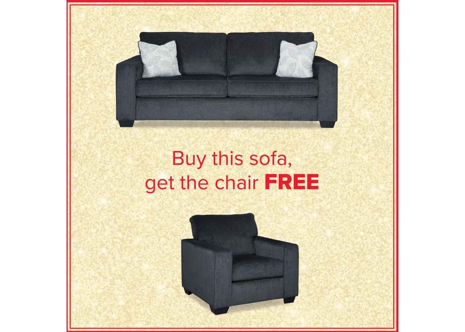 Altari Sofa And Free Chair