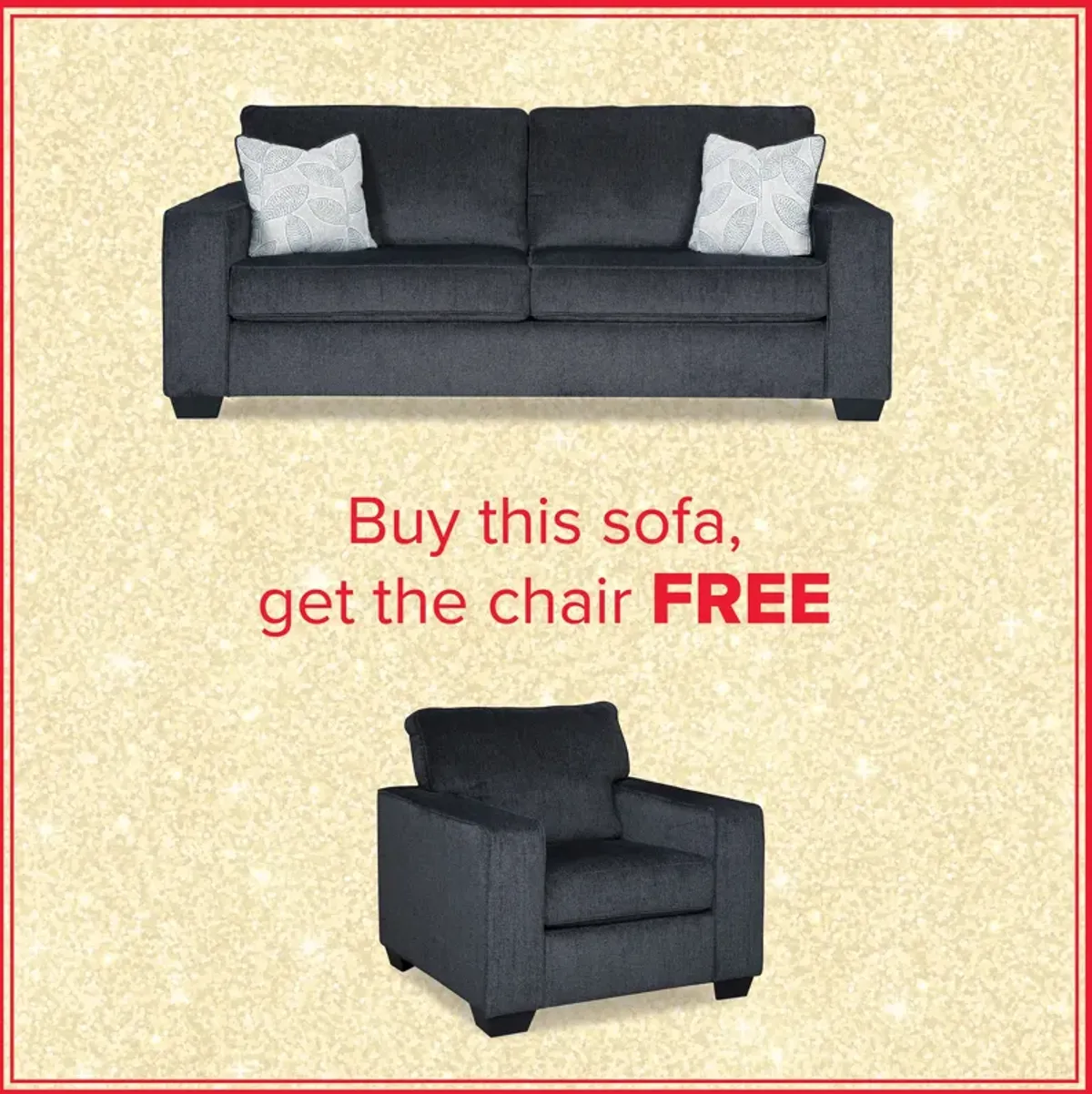 Altari Sofa And Free Chair