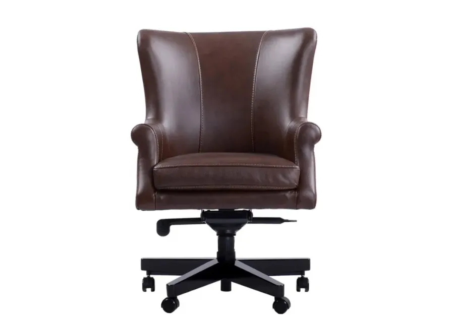 William Leather Desk Chair