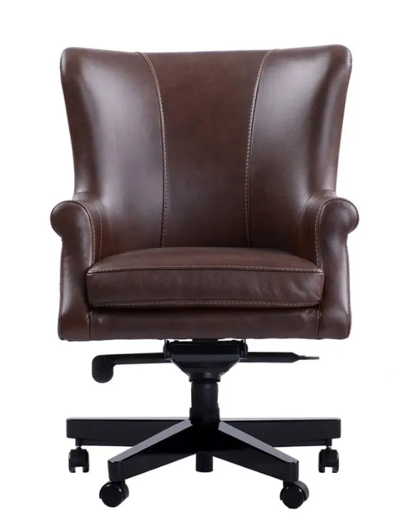 William Leather Desk Chair