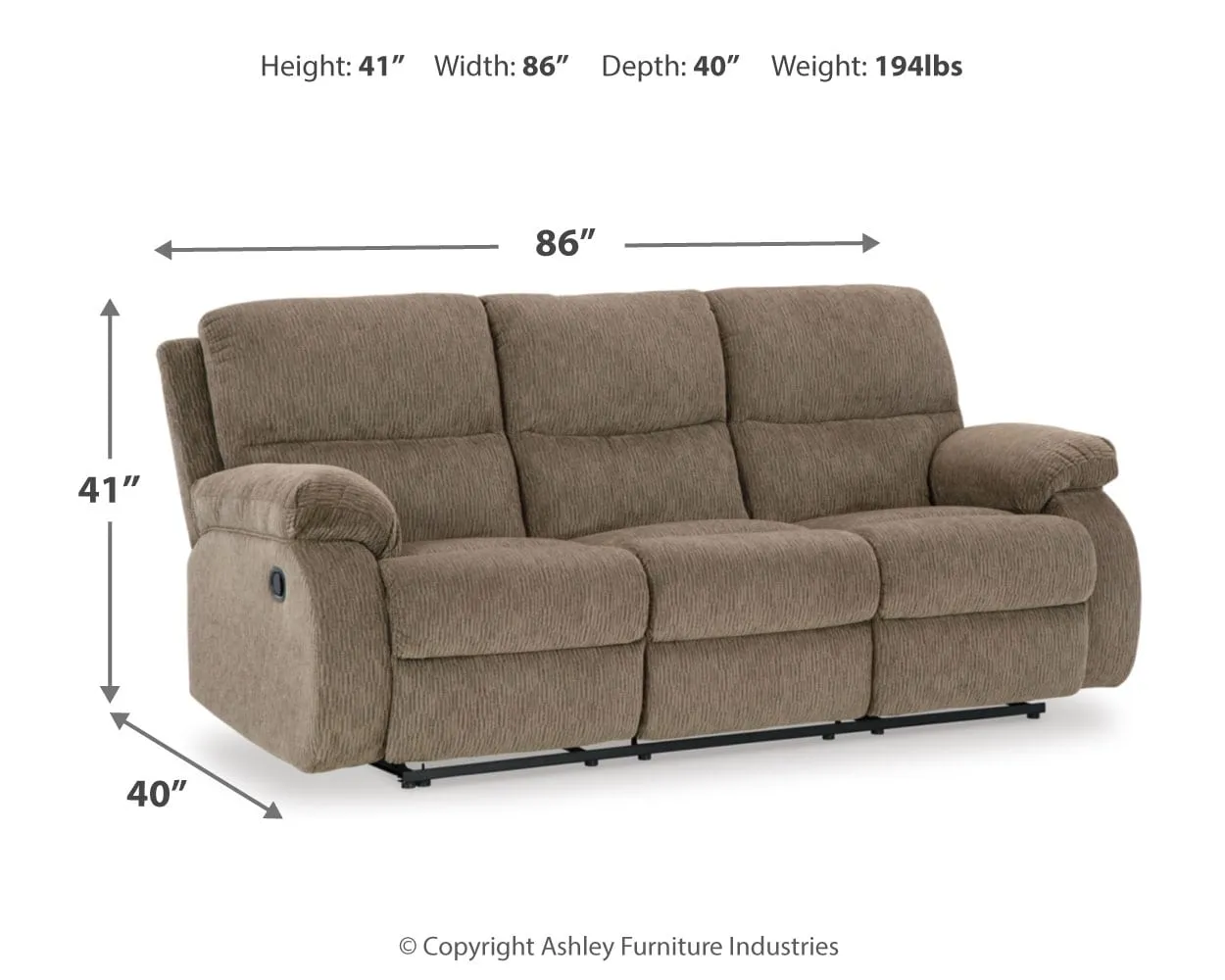 Scranto Reclining Sofa