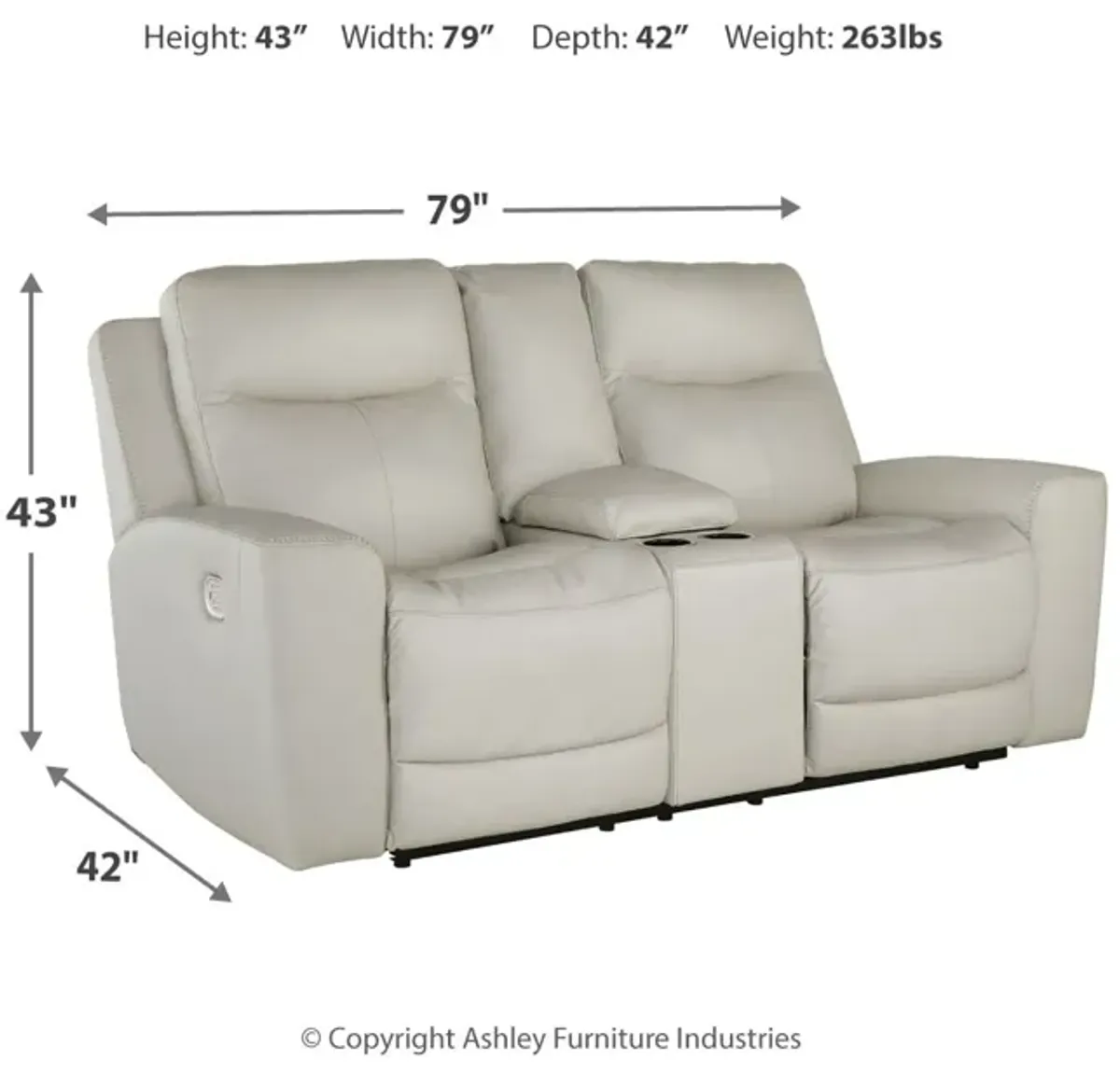 Mindanao Power Reclining Loveseat