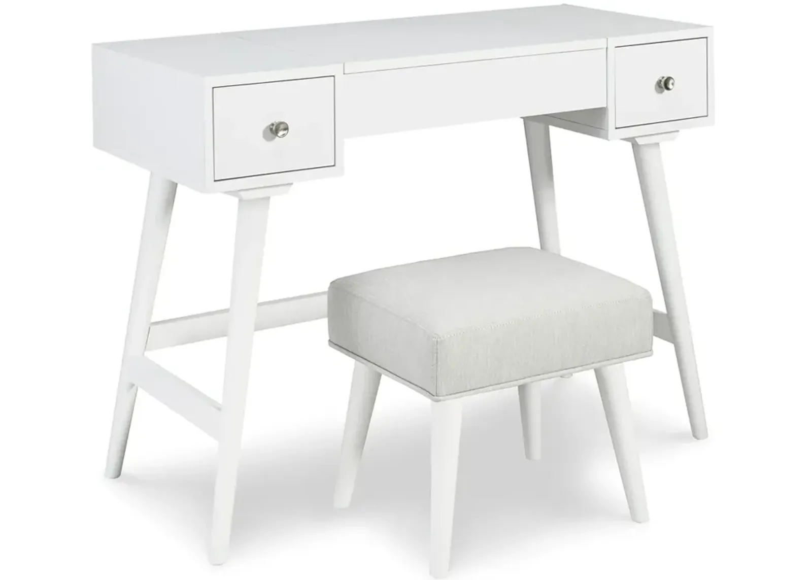 Thadamere Vanity With Stool