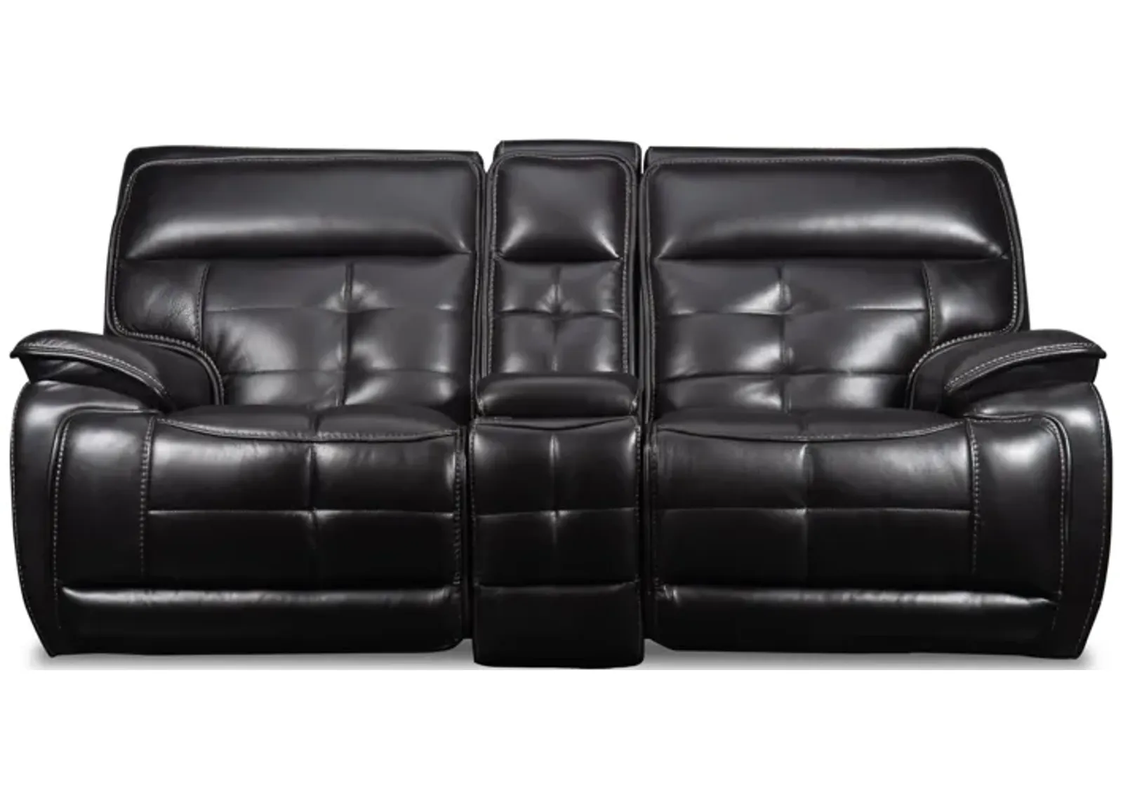 Pacific Heights Power Leather Reclining Loveseat