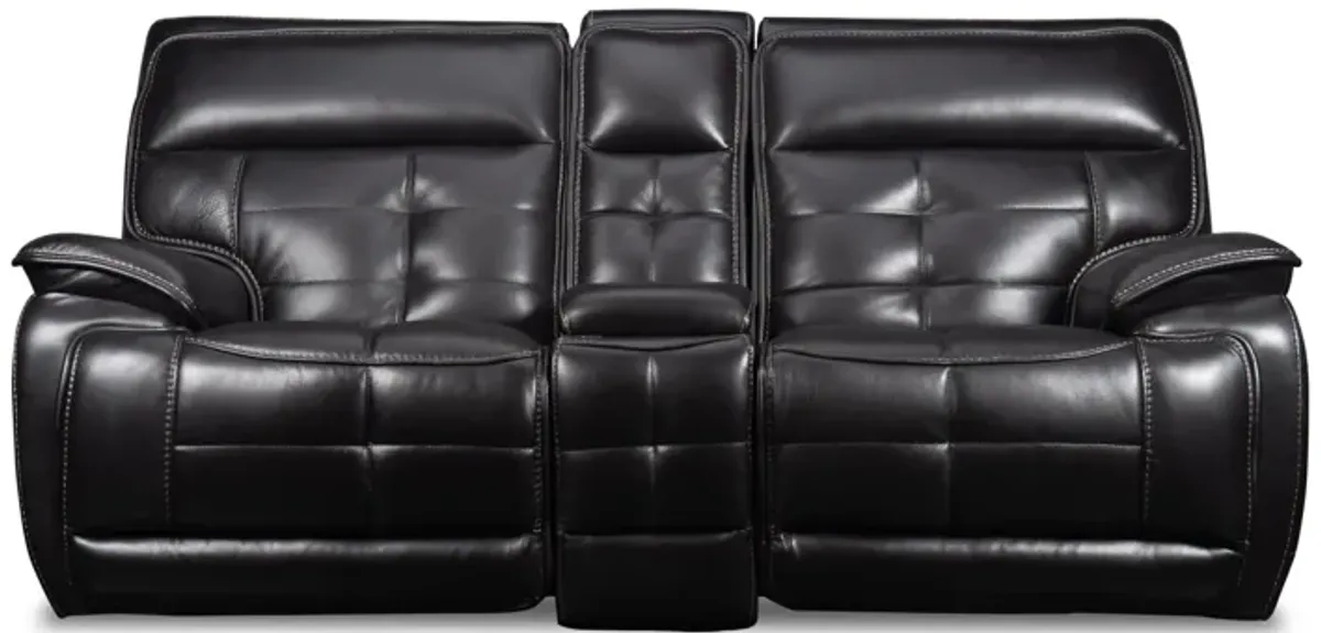 Drew & Jonathan Pacific Heights Leather Power Reclining Loveseat