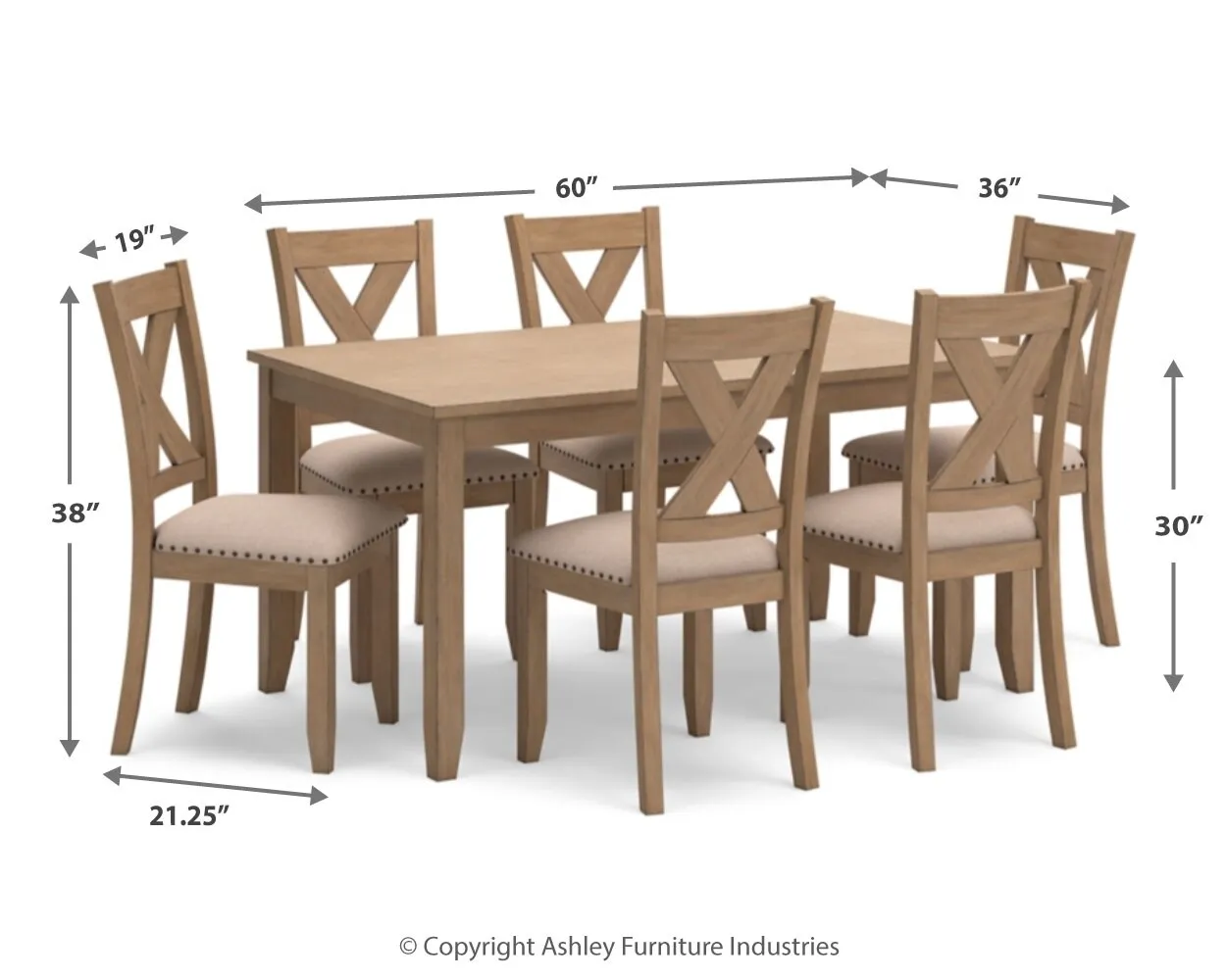 Sanbriar 7-Pc Dining Set