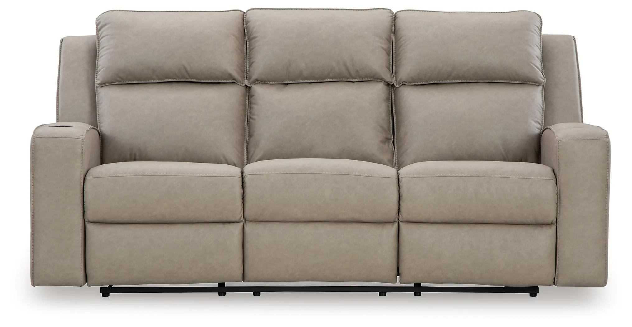 Lavenhorne Manual Reclining Sofa With Drop Down Table