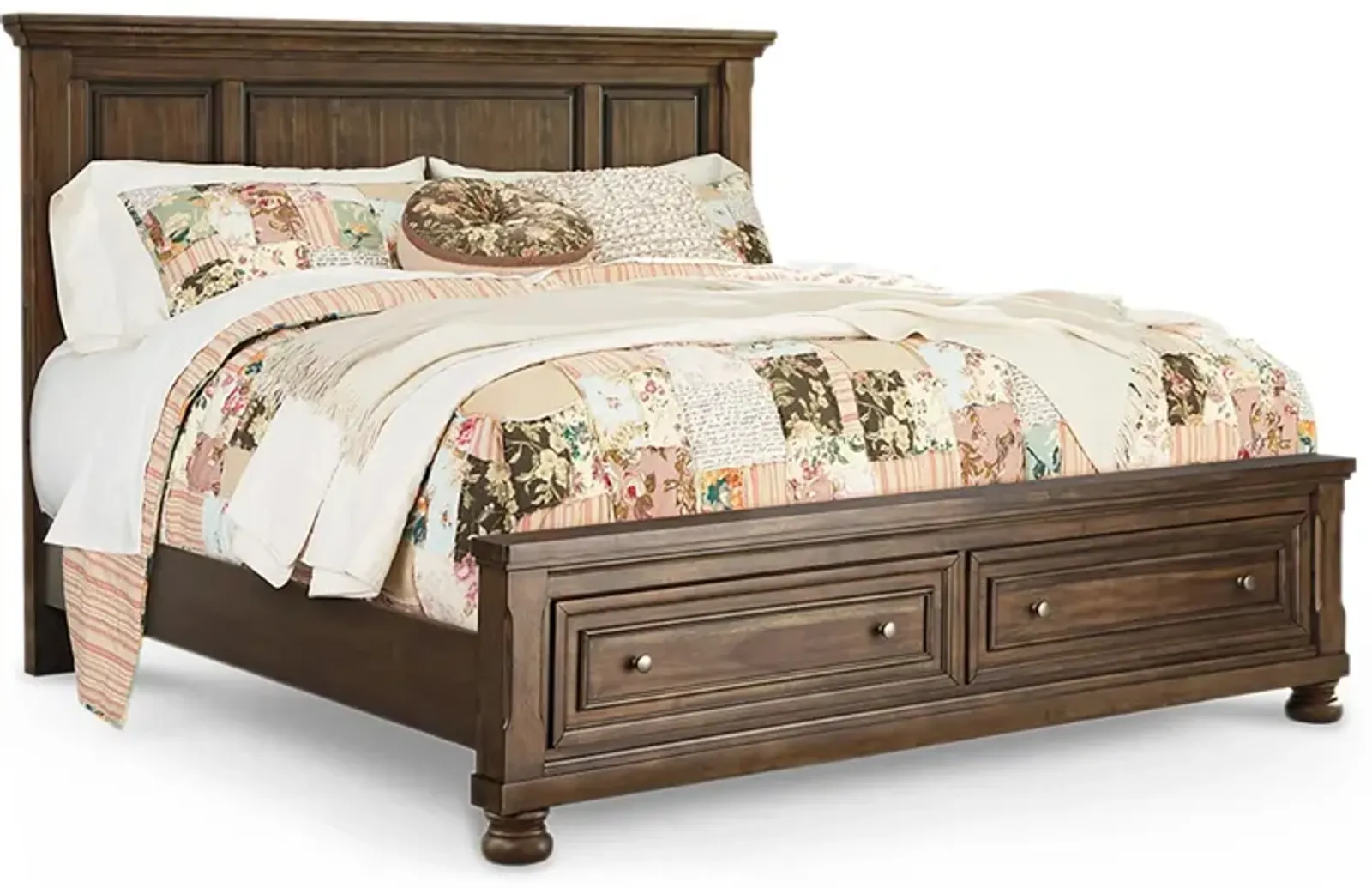 Flynnter Queen Panel Storage Bed