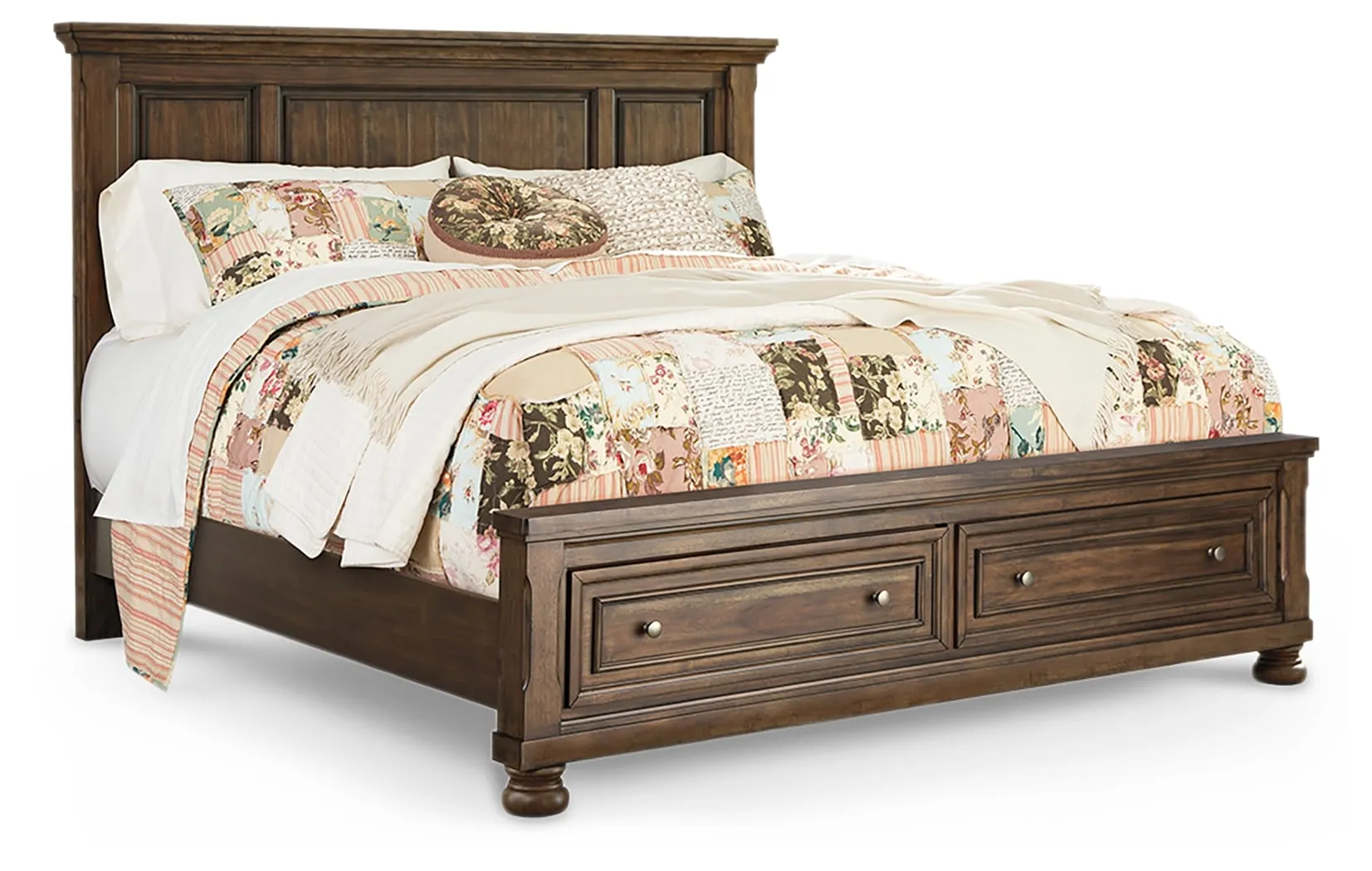 Flynnter Queen Panel Storage Bed