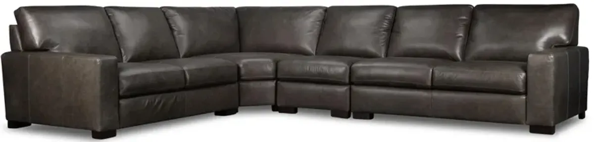 Steven 3-Piece Leather Sectional