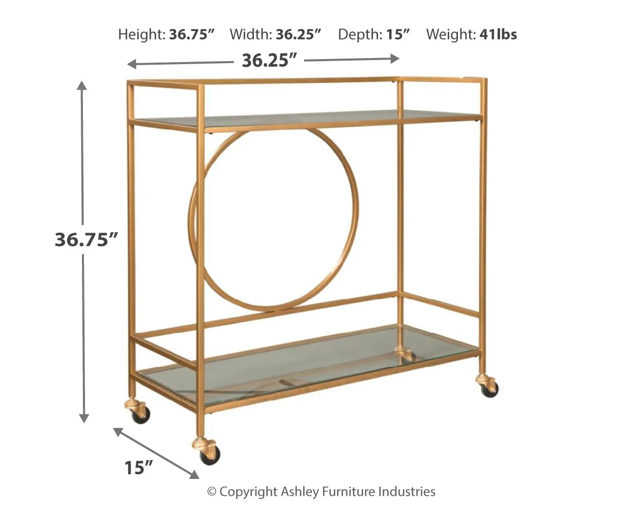 Jackford Bar Cart