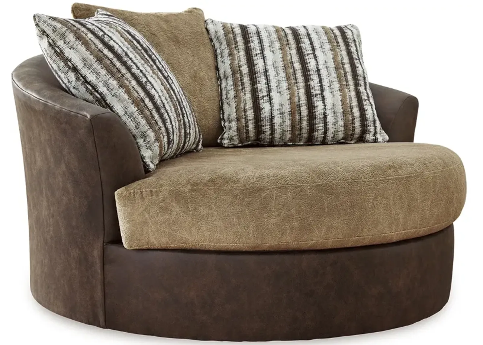 Alesbury Oversized Swivel Accent Chair