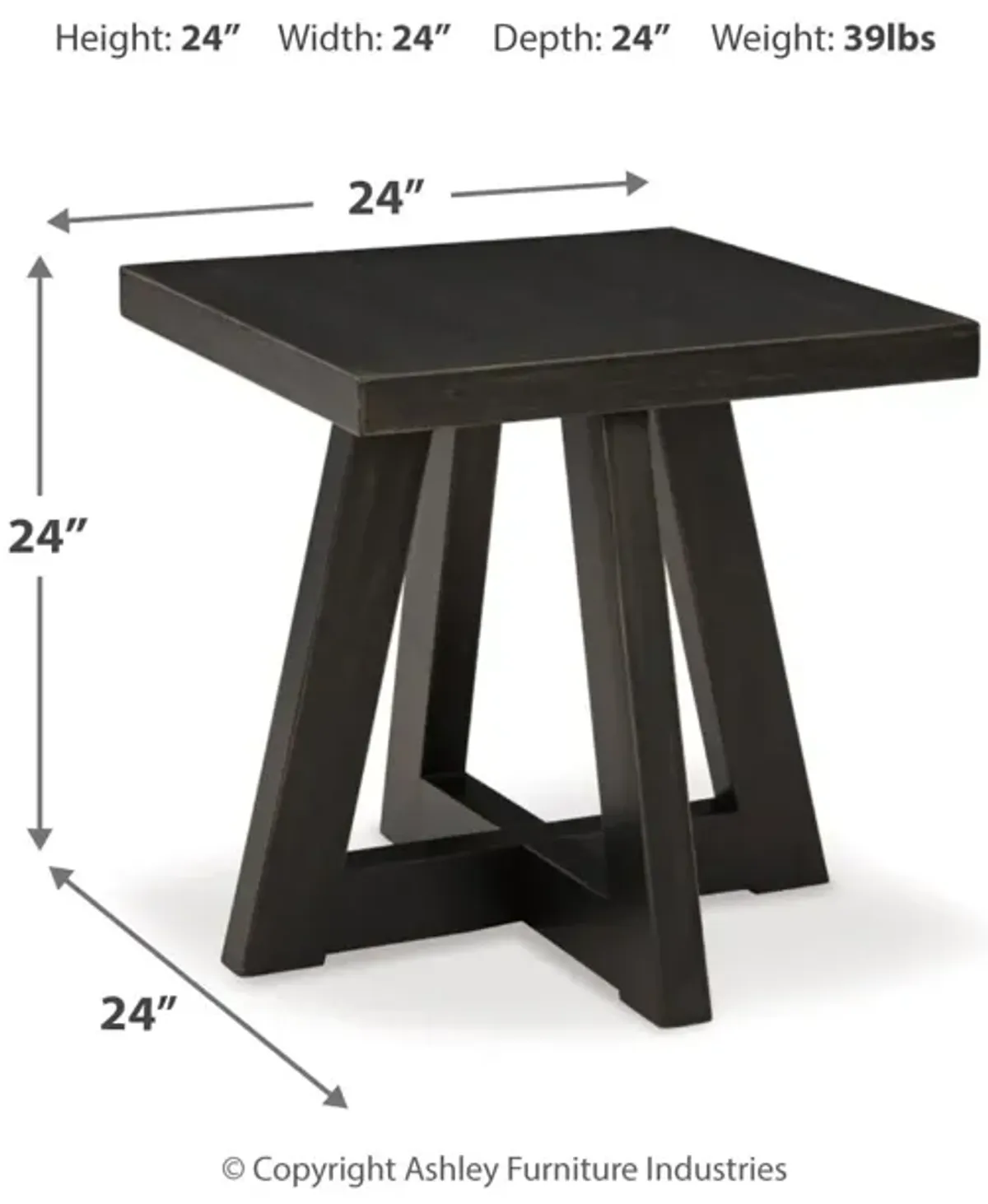 Galliden End Table