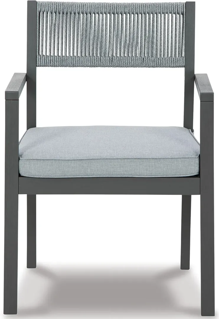 Eden Town Arm Chair With Cushion (Set Of 2)