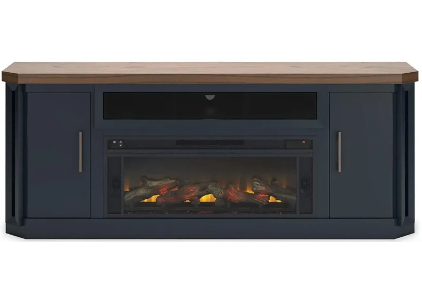 Landocken 83" Tv Stand W/ Fireplace