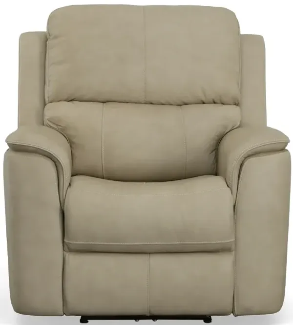 Keanu Zero Gravity Leather Power Recliner By Flexsteel