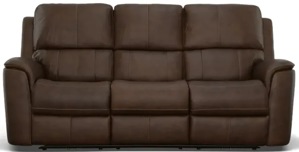 Keanu Zero Gravity Leather Power Reclining Sofa By Flexsteel