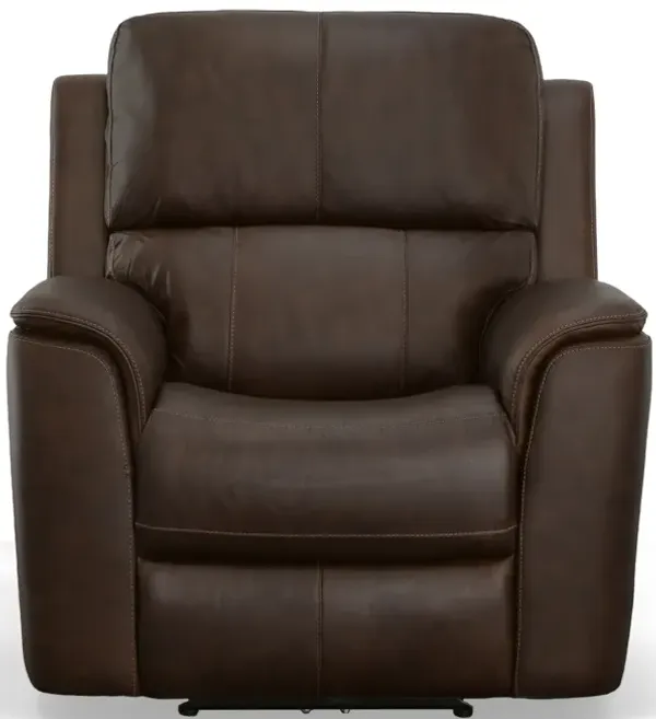 Keanu Leather Zero Gravity Power Recliner By Flexsteel