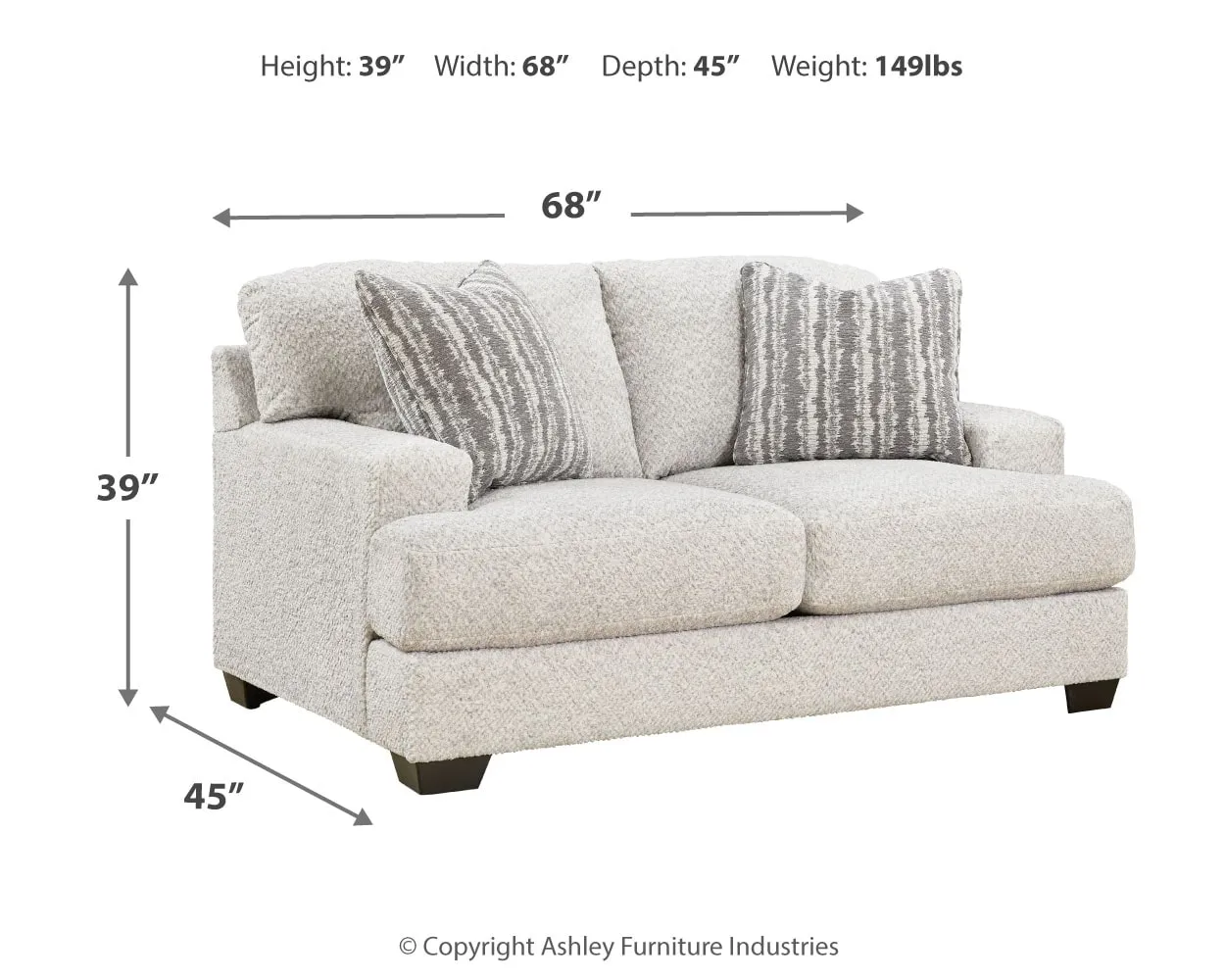 Brebryan Loveseat