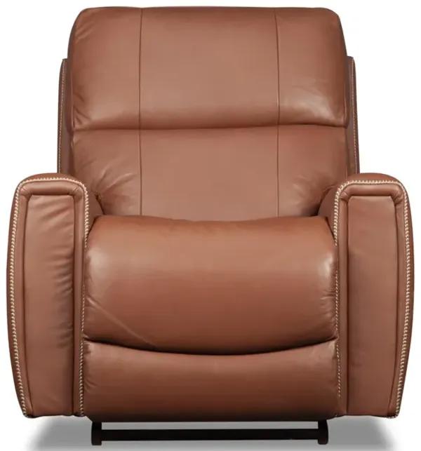 Apollo Rocker Leather Power Recliner