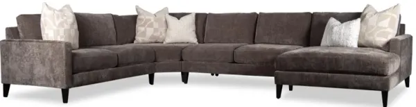 Kelvin 4-Pc Sectional With Pillows
