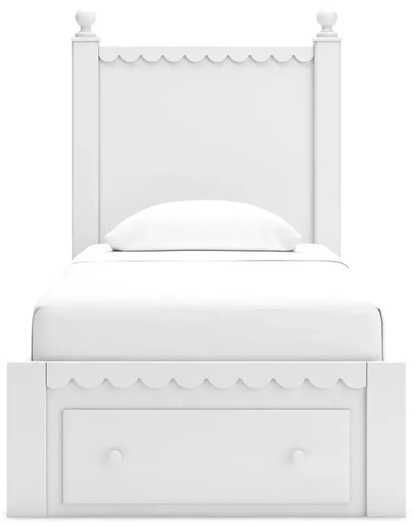 Molliviney Twin Panel Storage Bed