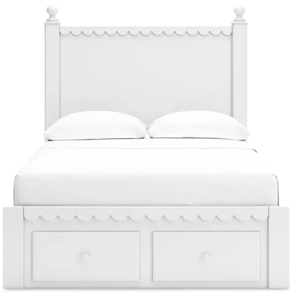 Molliviney Full Panel Storage Bed