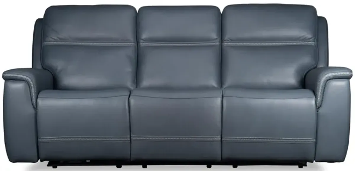 Shelby Leather Power Reclining Sofa