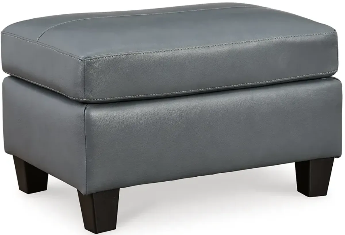 Genoa Leather Ottoman