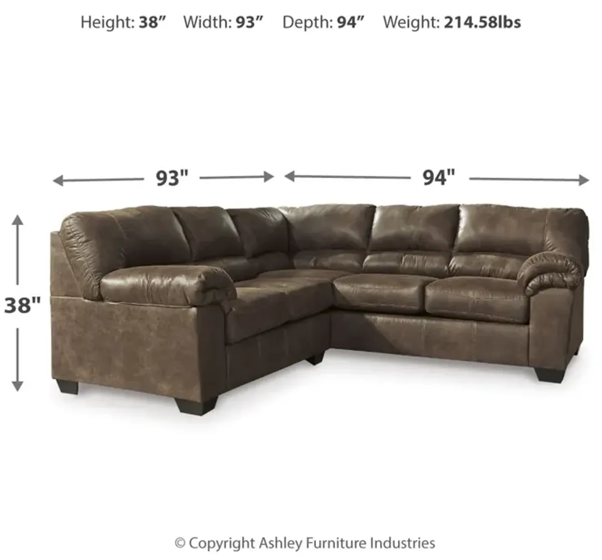 Bladen 2-Piece Sectional