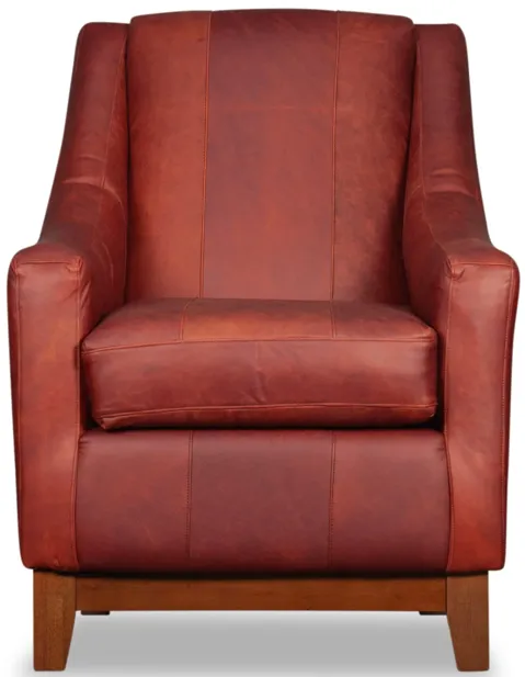 Albom Leather Accent Chair