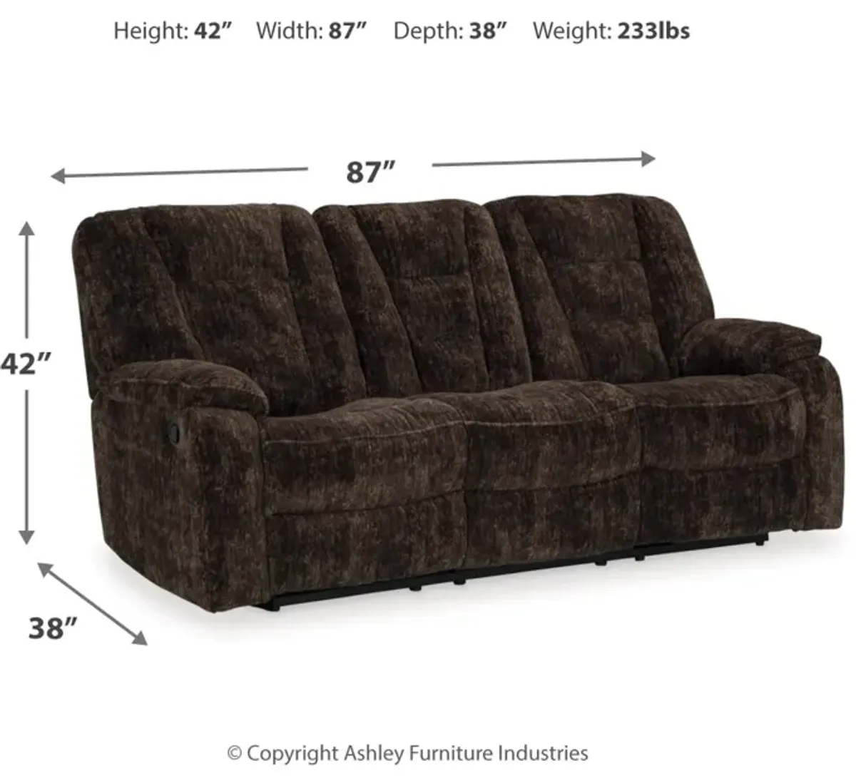 Soundwave Reclining Sofa