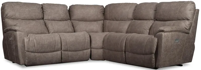 Trouper 3-Piece Reclining Sectional