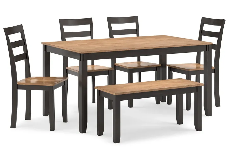 Gesthaven 6-Pc Dining Set