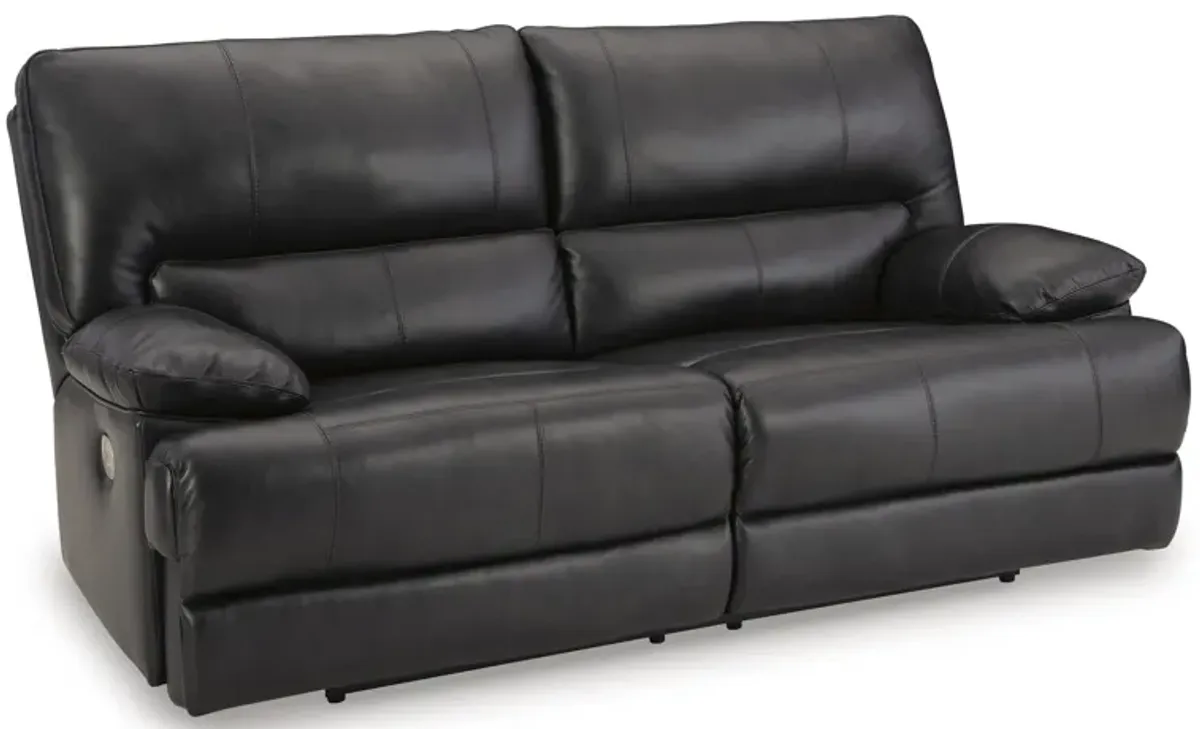 Mountainous Leather Power Reclining Sofa