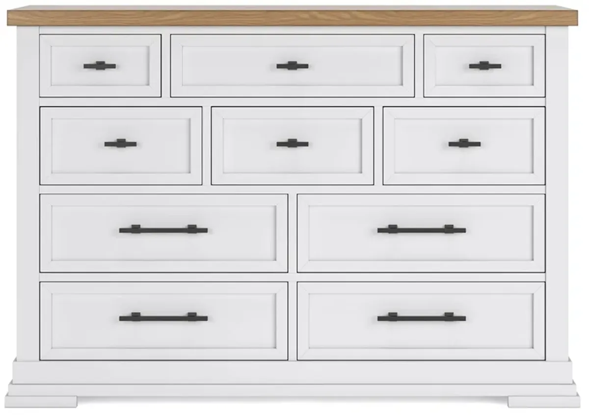 Ashbryn 10-Drawer Dresser