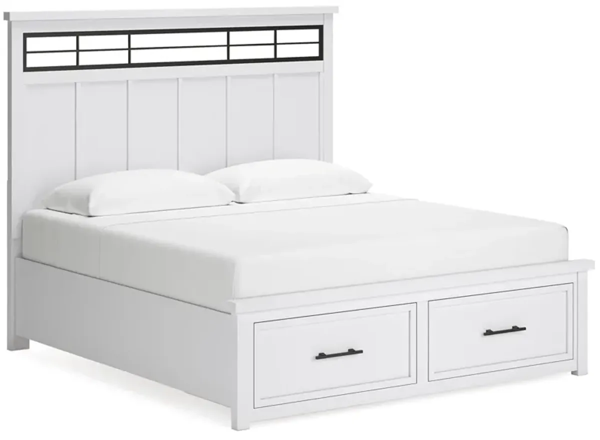 Ashbryn Panel Storage Bed