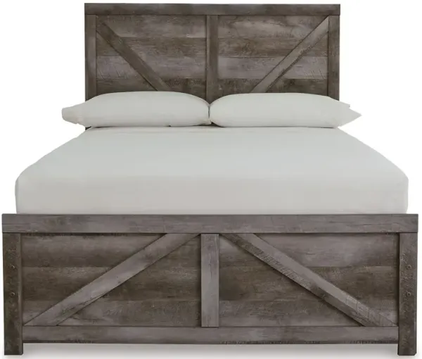 Wynnlow Full Crossbuck Panel Bed