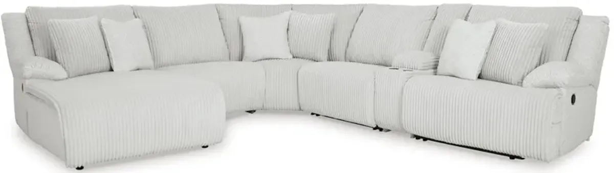 Top Tier 6-Piece Reclining Sectional With Chaise