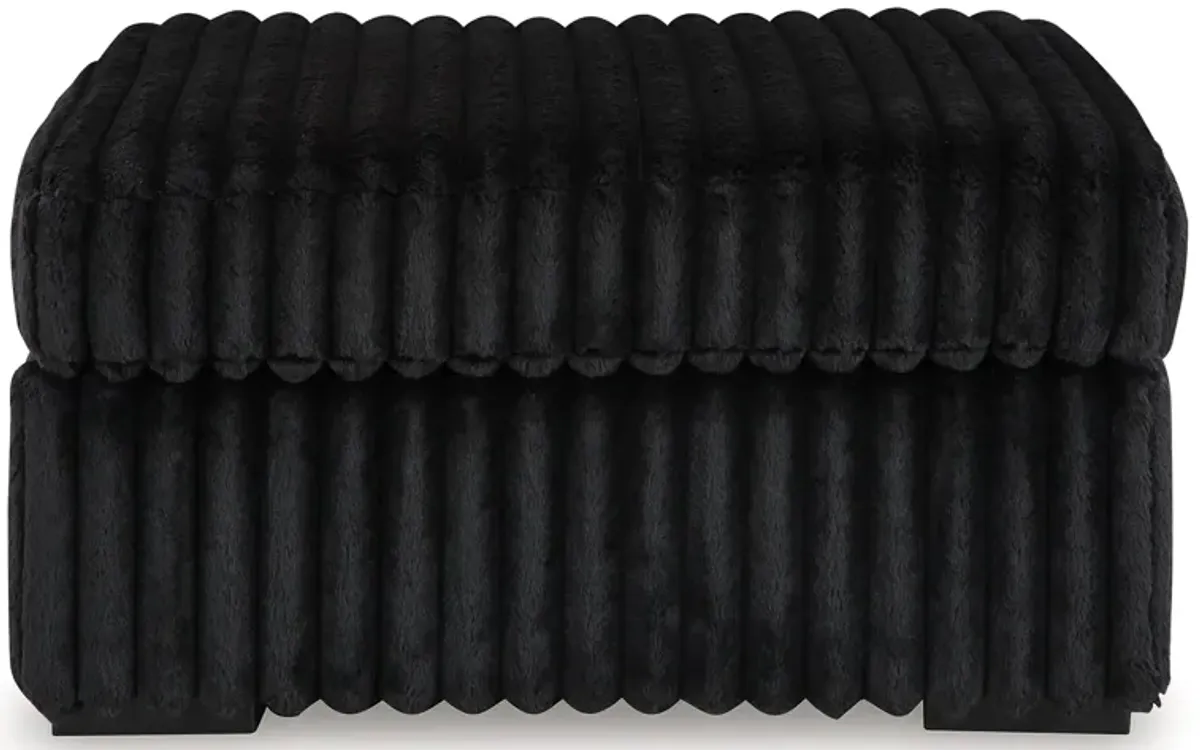 Midnight-Madness Oversized Ottoman